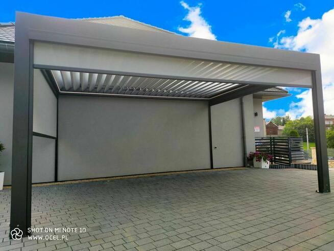 Pergola patio weranda aluminiowa automatyczna.