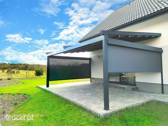 Pergola patio weranda aluminiowa automatyczna.