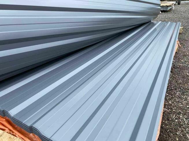 GRUBA #Blacha trapezowa 0,55, RAL 9007 , T18