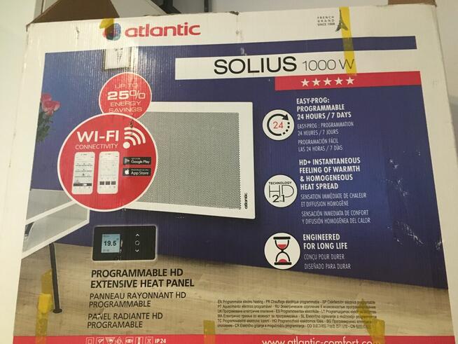 Grzejnik soulius 1000 w wi- fi