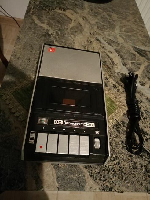 Zabytkowy Magnetofon BASF CC Recorder 9110 Vintage