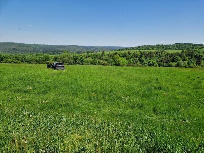 Sprzedam działkę ze zgłoszeniem na domek- Bieszczady