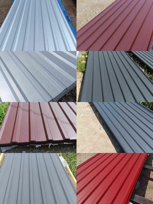 Blacha trapezowa t18, t35, t7 różne kolory i różne długości