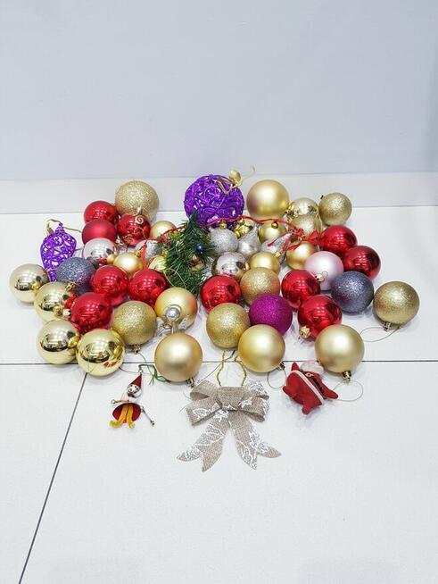 Mega zestaw bombek choinkowych