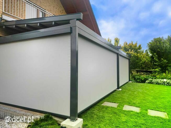 Pergola patio weranda aluminiowa automatyczna.