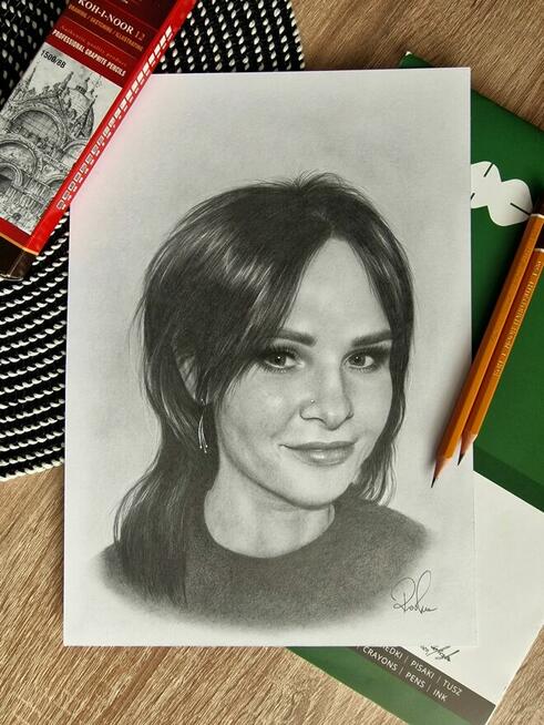 Portret ze zdjęcia, personalizowany