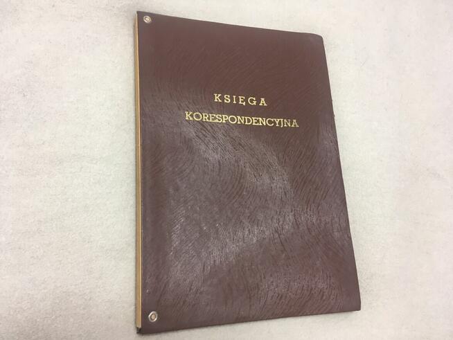 Stara Księga Korespondencyjna PRL rekwizyt
