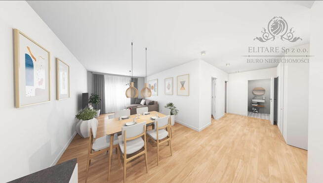 GOTOWE/Mieszkanie 3pok, 64,55m2 z balkonem /Wrocław Szczepin