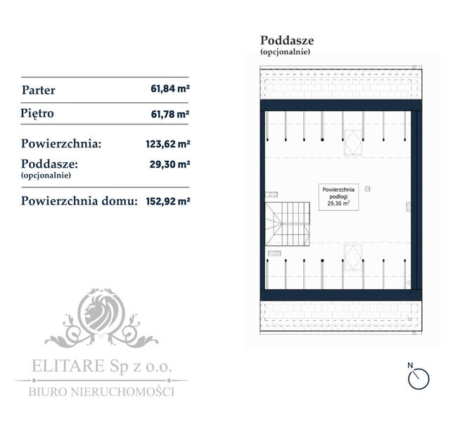 REZERWACJA/Dom w zab. bliźniaczej 105,27m2 z garżem i z pompą ciepła/Iwiny