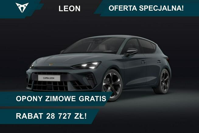 Cupra Leon 150KM - DSG - Pakiet EDGE - Pakiet Zimowy - Opony zimowe gratis!