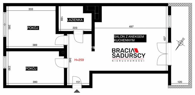 Mieszkanie Kraków Swoszowice, Opatkowice, Macieja Dębskiego