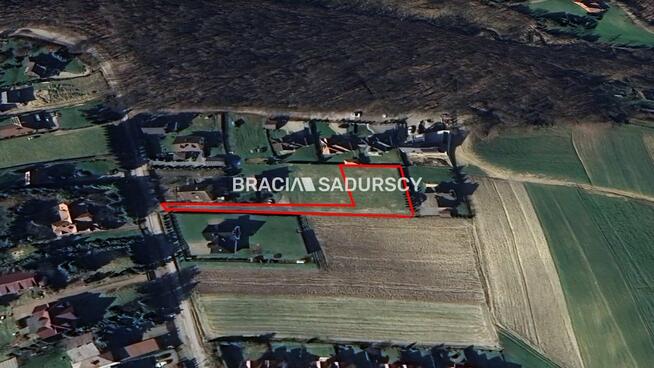 Działka budowlana Lusina gm. Mogilany, Św. Floriana