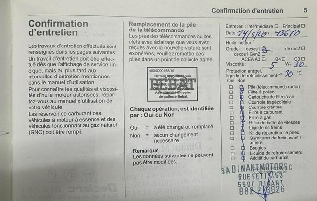 Opel Crossland X Pisemna Gwarancja 12 miesięcy