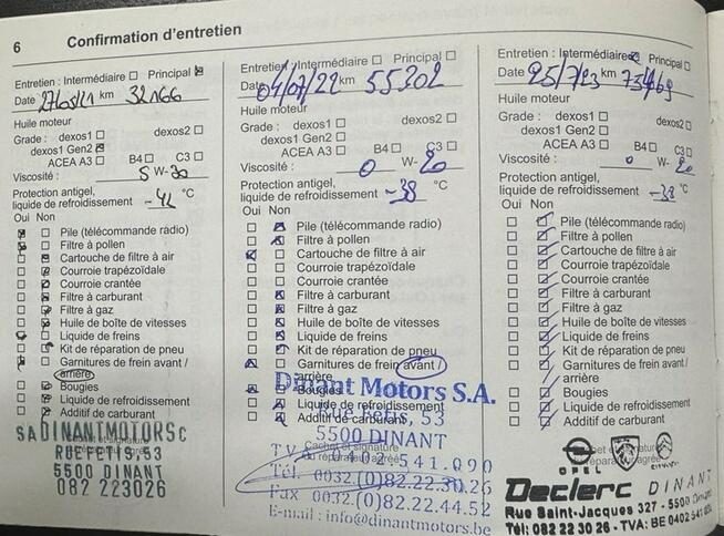 Opel Crossland X Pisemna Gwarancja 12 miesięcy