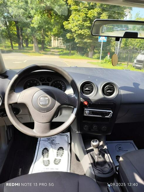 Seat Ibiza benzyna 1.2 - 2008r - klimatyzacja