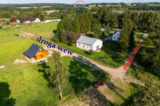 Wyjątkowa działka nad jeziorem Szelment Wlk