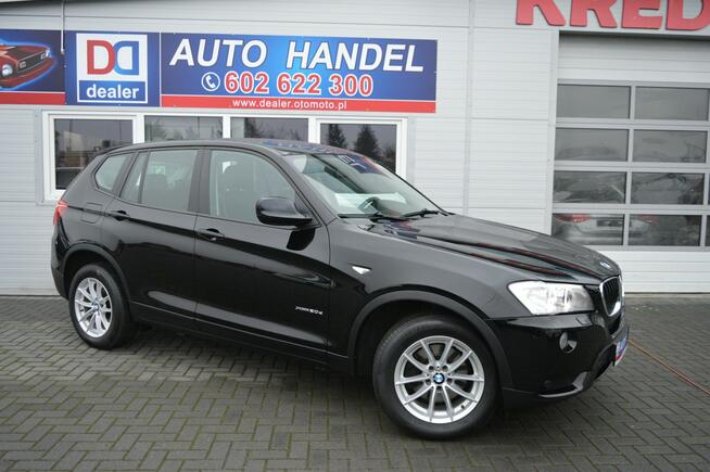 BMW X3 xDRIVE20d Automat 100% bezwypadkowy Bi-Xenon LED Skóra Navi Bluetooth