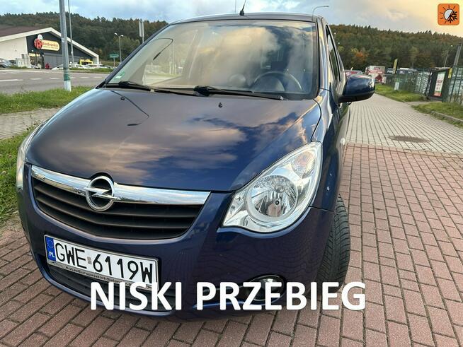 Opel Agila Benzyna, klimatyzacja sprawna, rozrząd bezobsługowy, Isofix, zarej.