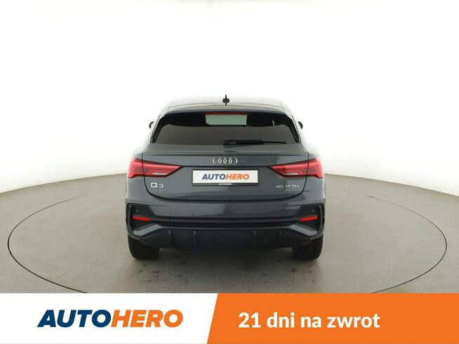Audi Q3 FV23 45TFSIe Automat PHEV Sportback Navi Tempomat Grzane Fotele Kamera