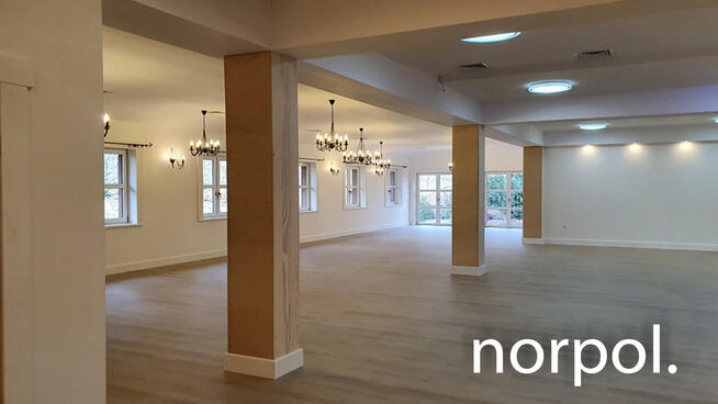 Do wynajęcia lokale 375m2, 155m2 i 100m2 -> 30zł/m2, budynek handlowo-usługowy