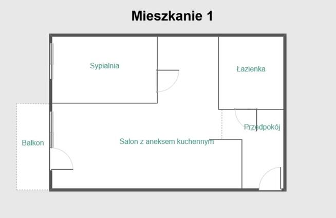 dwa mieszkania z niezależnym system grzewczym
