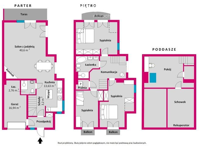 Dom w otoczeniu zieleni.