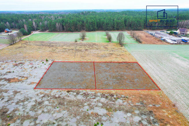 Działki letniskowe - 1 km od jeziora, 2 km od rzeki