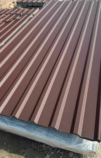 Blacha T18 RAL 8017 mat