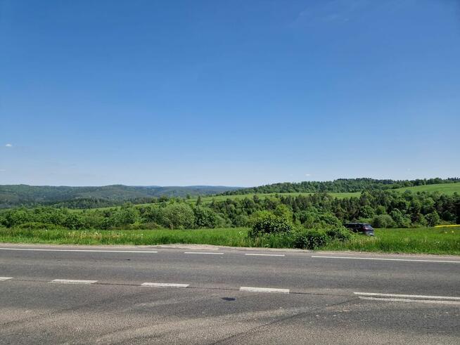Sprzedam działkę ze zgłoszeniem na domek- Bieszczady