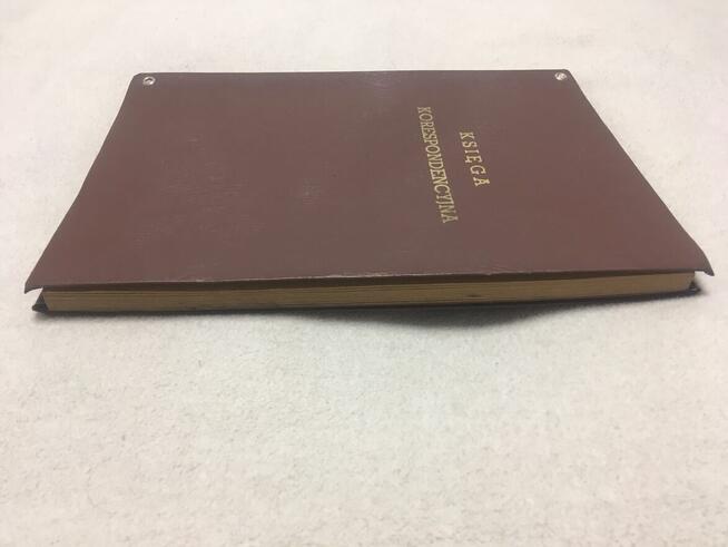 Stara Księga Korespondencyjna PRL rekwizyt