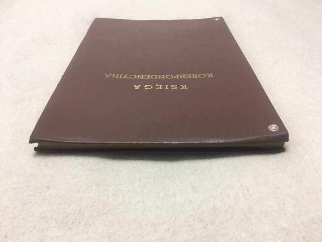 Stara Księga Korespondencyjna PRL rekwizyt