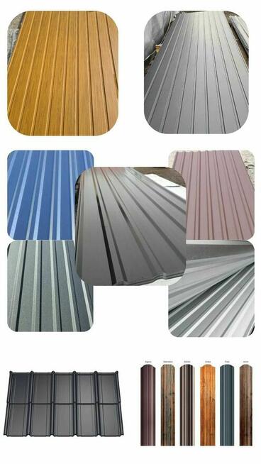 Blacha T18 RAL 8017 mat