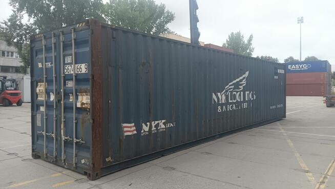 Kontener morski magazynowy 40 HC / PEWNY KONTENER