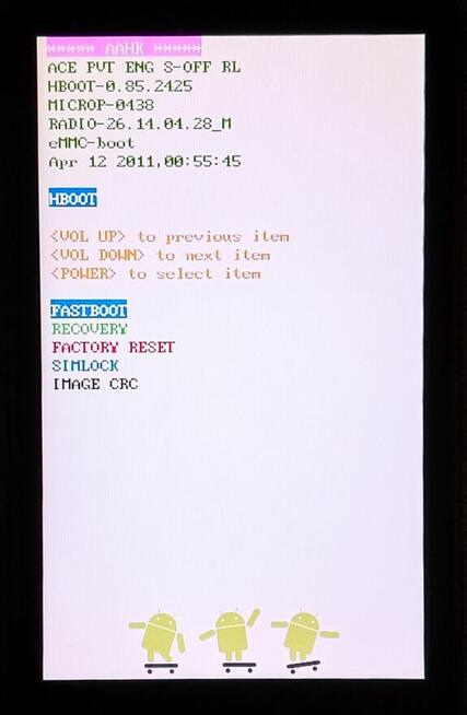 Telefon HTC Desire HD.