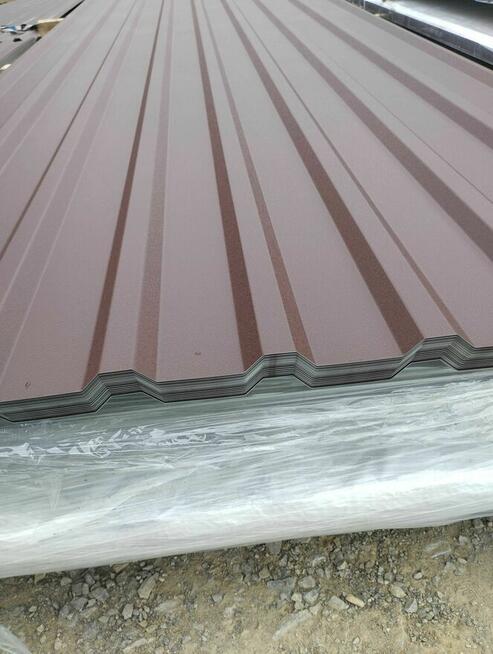 Blacha T18 RAL 8017 mat