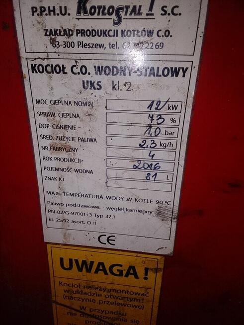 Sprzedam piec na węgiel i drewno