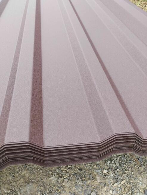 Blacha T18 RAL 8017 mat