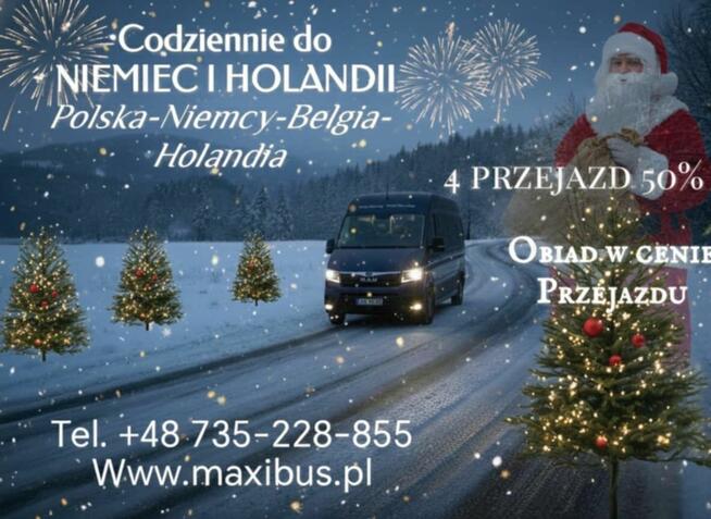 Busy do Holandii Niemiec i Belgii