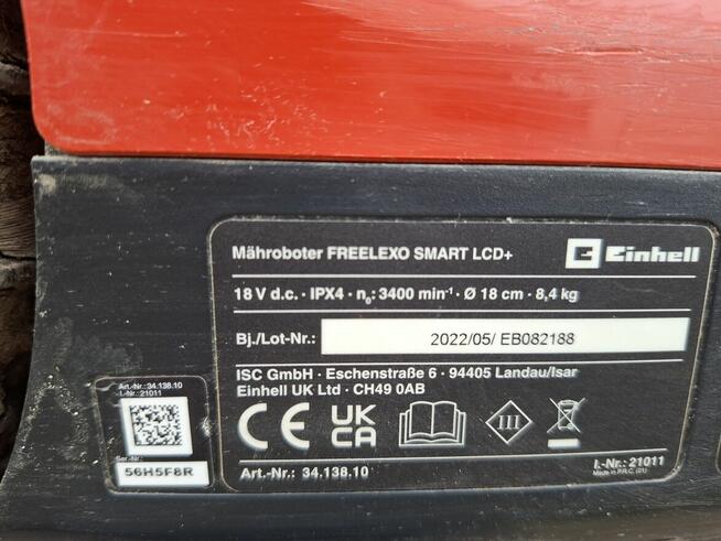 Einhell Robot koszący do trawy F SMART 750 LCD I AKCESORIA