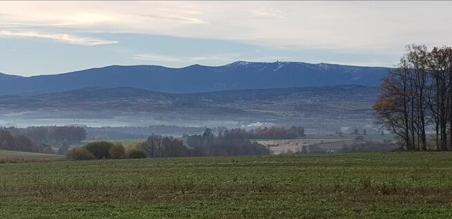 Widokowa działka rolna w Pasieczniku z panoramą gór