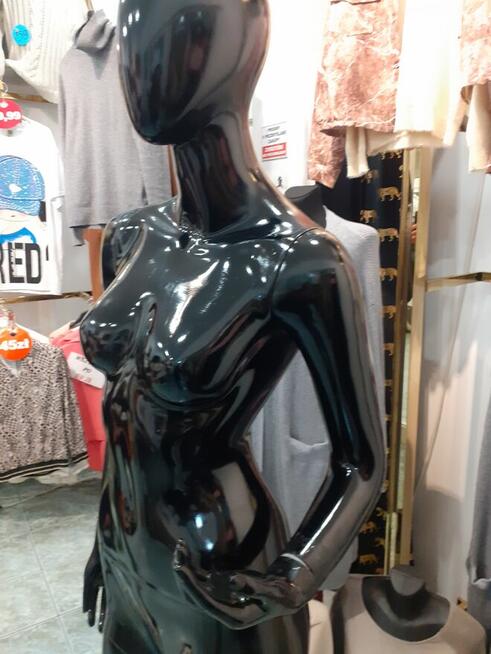 Manekin Damski Czarny połysk