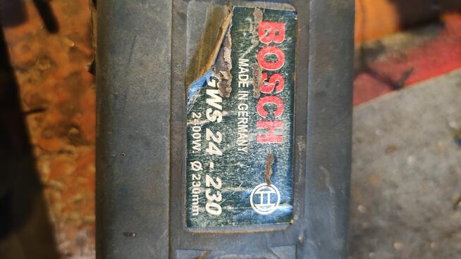 Wirnik z przekładnią do szlifierki