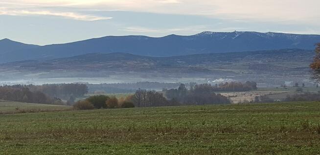 Widokowa działka rolna w Pasieczniku z panoramą gór