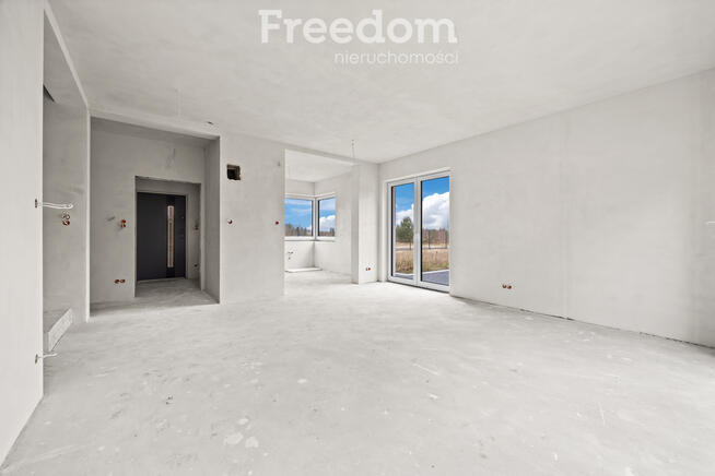 Bliźniak z garażem na kameralnym osiedlu