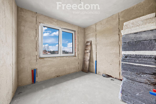 Bliźniak z garażem na kameralnym osiedlu