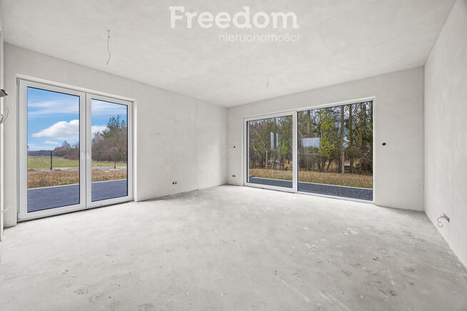 Bliźniak z garażem na kameralnym osiedlu