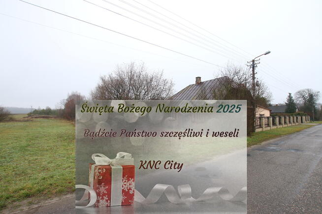 Działka rolno budowlana  1,1 ha Wola Mieczysławska