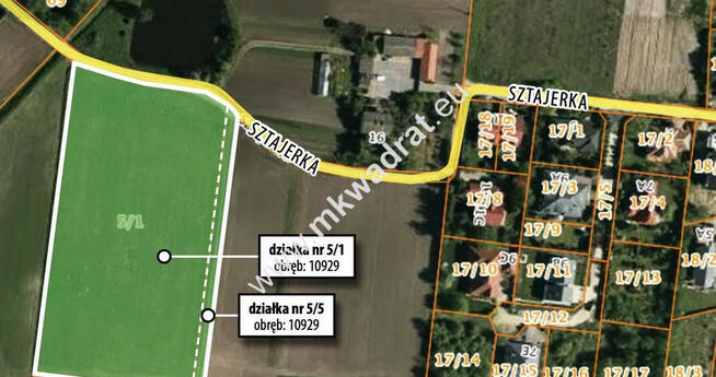 Zielony Ursynów-10929 m działka UM