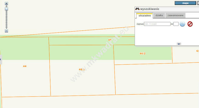 Zielony Ursynów - działka 1227 mkw