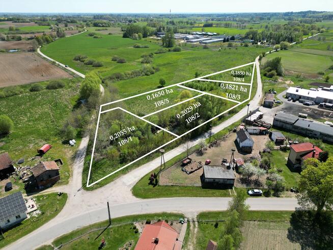 Kompleks działek z warunkami zabudowy